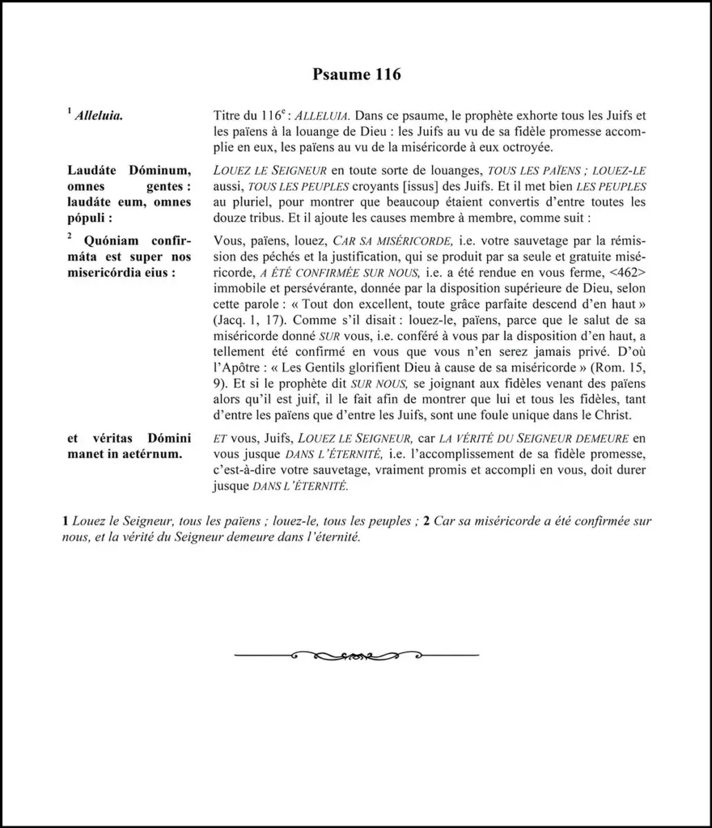 Psaume 116 saint Bruno