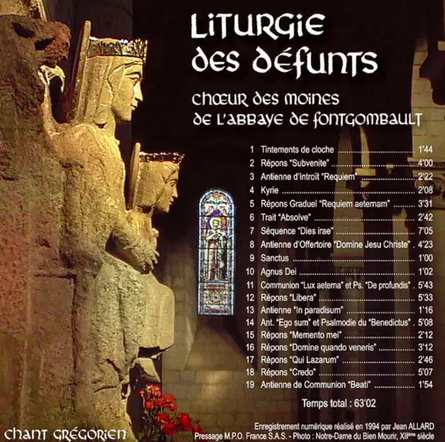 Défunts monastique arrière FGB