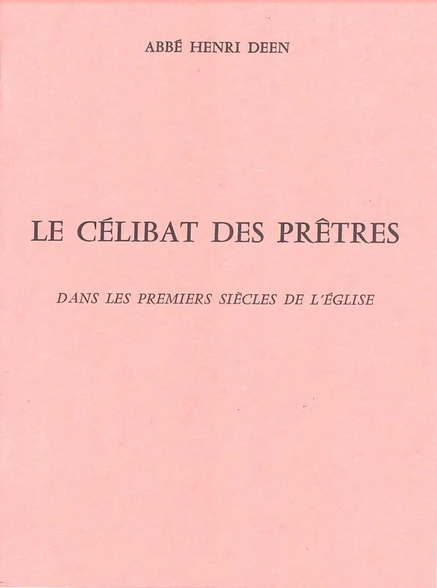 Le célibat des prêtres