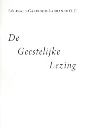 De geestelijke lezing