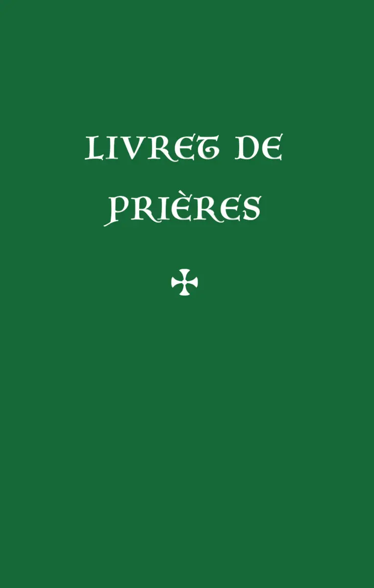 Livret de prières